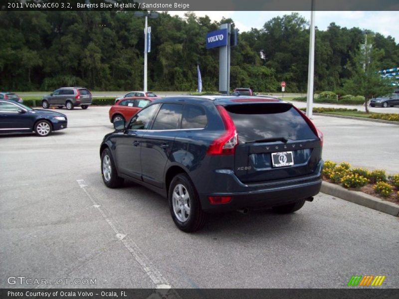 Barents Blue Metallic / Sandstone Beige 2011 Volvo XC60 3.2