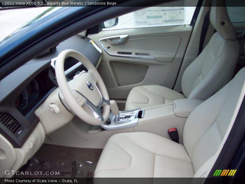 Barents Blue Metallic / Sandstone Beige 2011 Volvo XC60 3.2