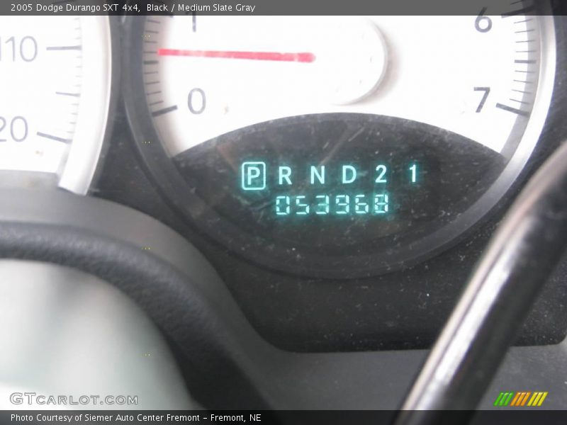 Black / Medium Slate Gray 2005 Dodge Durango SXT 4x4