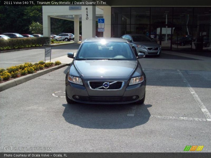 Titanium Grey Metallic / Dalaro Quartz T-Tec 2011 Volvo S40 T5