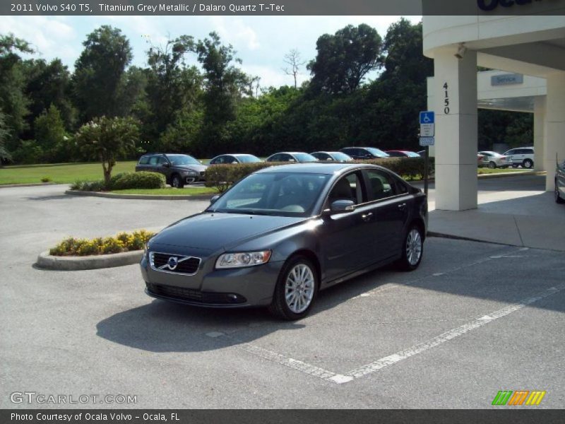 Titanium Grey Metallic / Dalaro Quartz T-Tec 2011 Volvo S40 T5