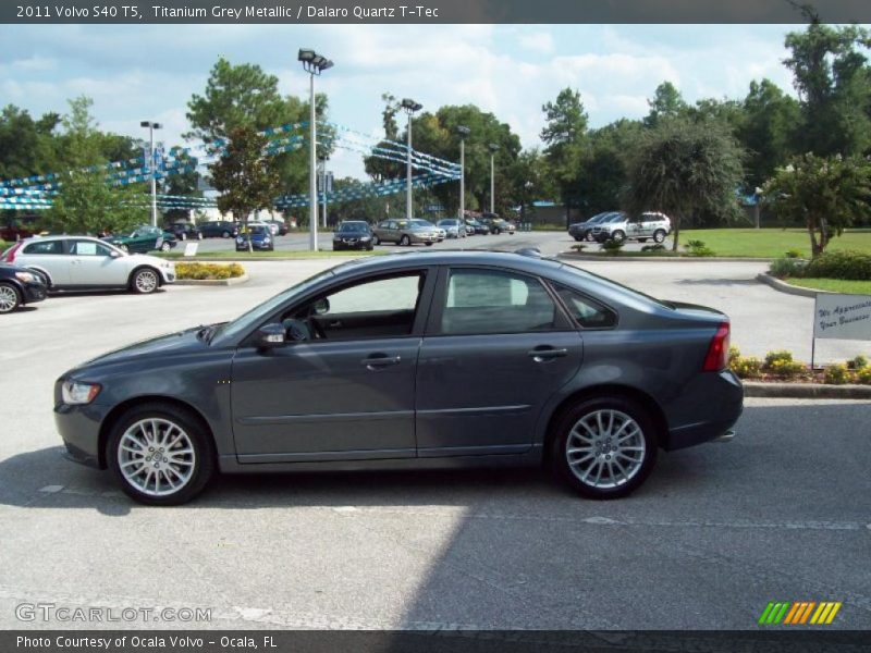 Titanium Grey Metallic / Dalaro Quartz T-Tec 2011 Volvo S40 T5