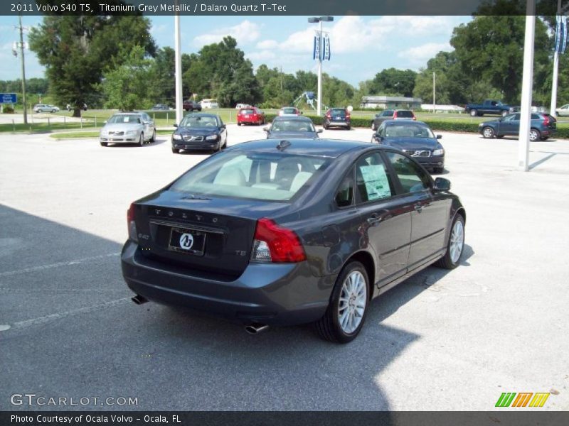 Titanium Grey Metallic / Dalaro Quartz T-Tec 2011 Volvo S40 T5