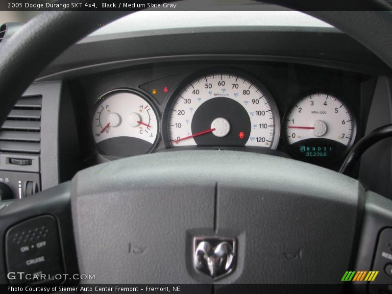 Black / Medium Slate Gray 2005 Dodge Durango SXT 4x4