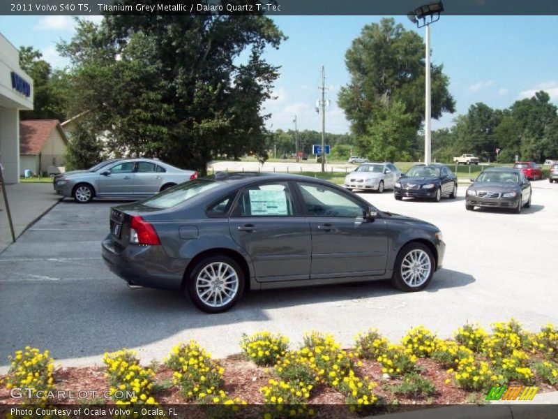 Titanium Grey Metallic / Dalaro Quartz T-Tec 2011 Volvo S40 T5