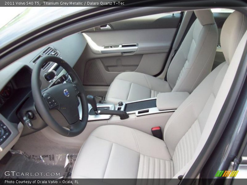 Titanium Grey Metallic / Dalaro Quartz T-Tec 2011 Volvo S40 T5