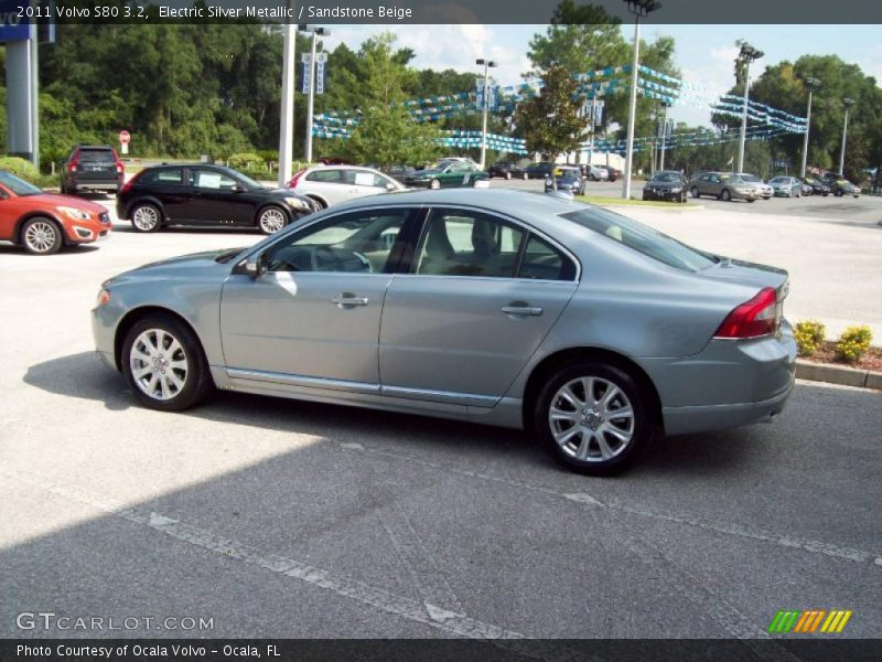 Electric Silver Metallic / Sandstone Beige 2011 Volvo S80 3.2