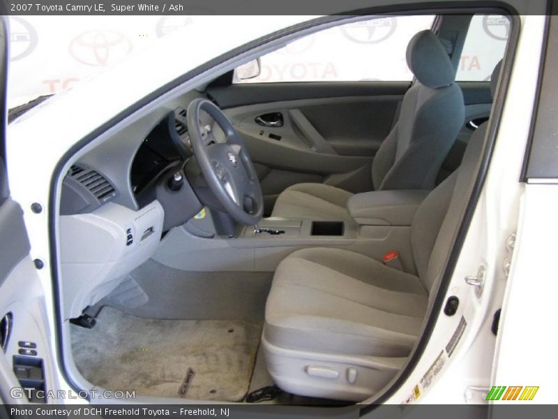 Super White / Ash 2007 Toyota Camry LE