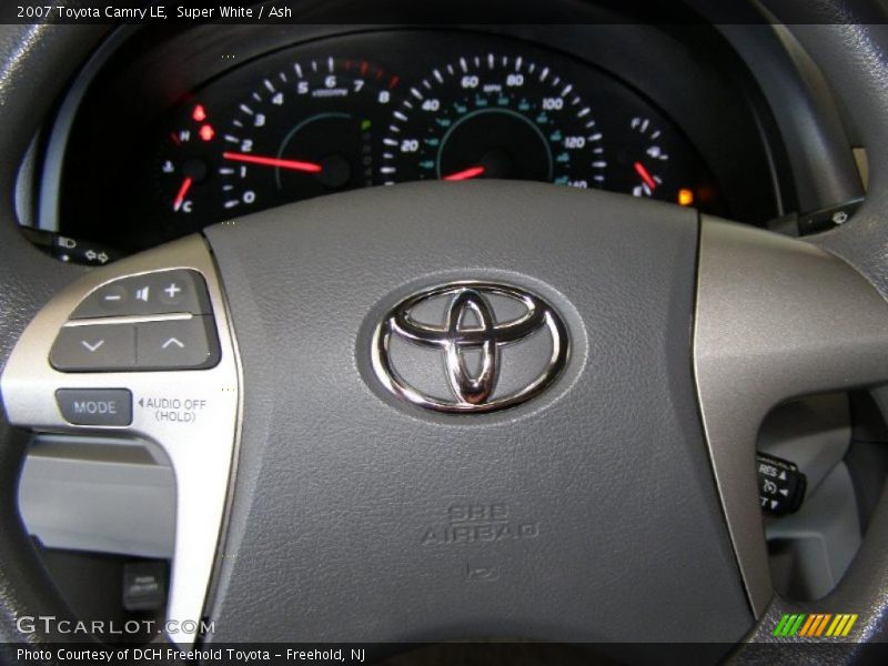 Super White / Ash 2007 Toyota Camry LE