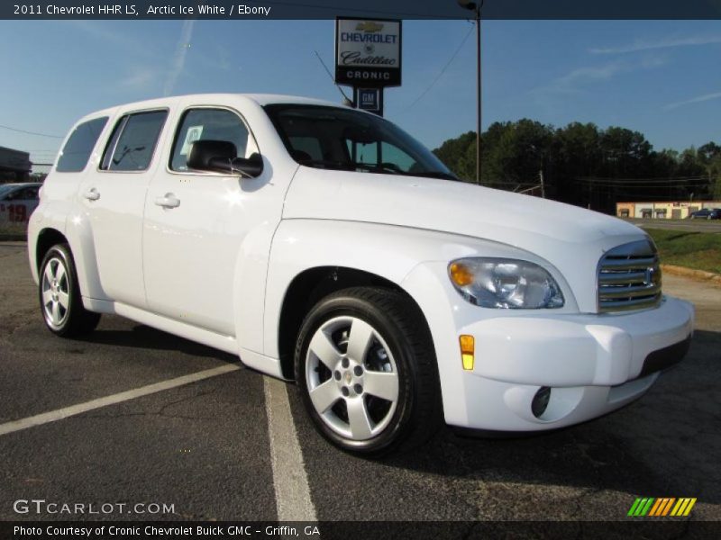 Arctic Ice White / Ebony 2011 Chevrolet HHR LS