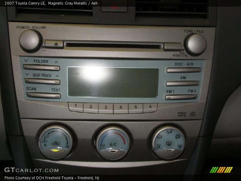 Magnetic Gray Metallic / Ash 2007 Toyota Camry LE