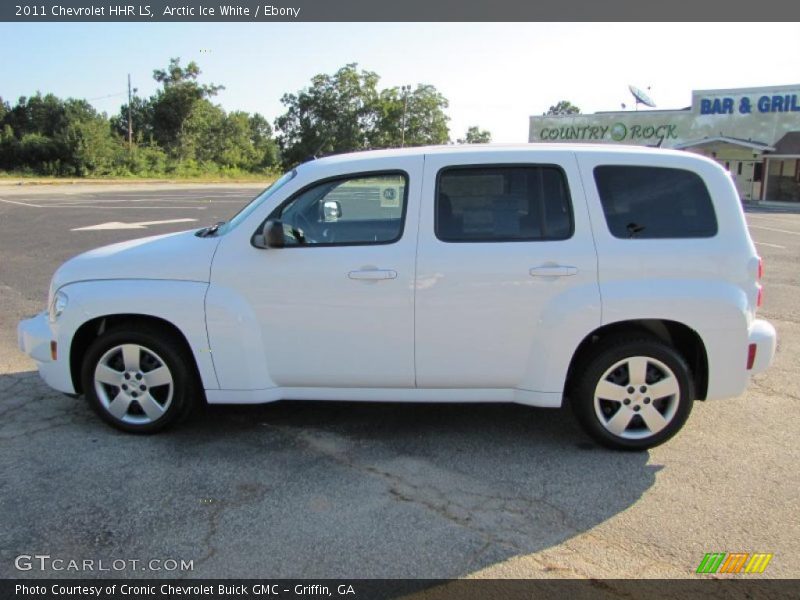 Arctic Ice White / Ebony 2011 Chevrolet HHR LS