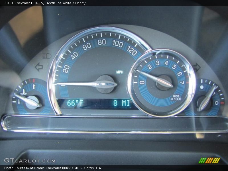 Arctic Ice White / Ebony 2011 Chevrolet HHR LS
