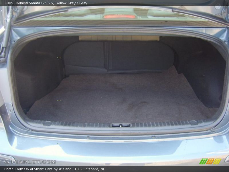 Willow Gray / Gray 2009 Hyundai Sonata GLS V6