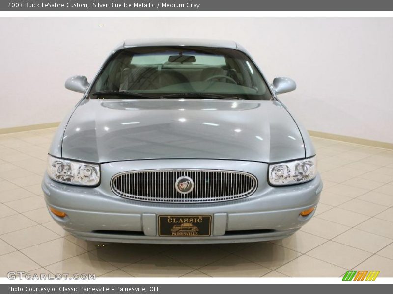 Silver Blue Ice Metallic / Medium Gray 2003 Buick LeSabre Custom
