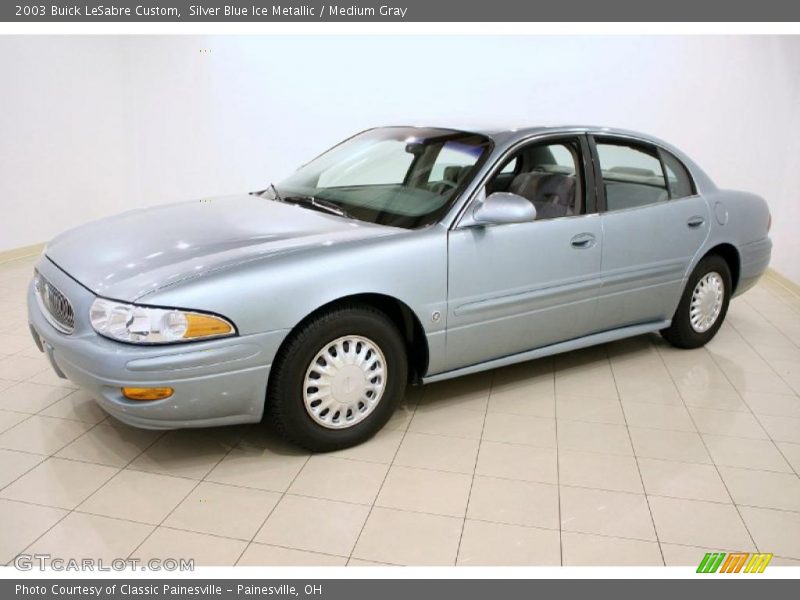 Silver Blue Ice Metallic / Medium Gray 2003 Buick LeSabre Custom