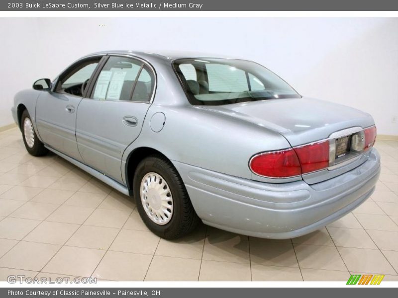 Silver Blue Ice Metallic / Medium Gray 2003 Buick LeSabre Custom