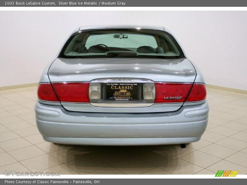 Silver Blue Ice Metallic / Medium Gray 2003 Buick LeSabre Custom