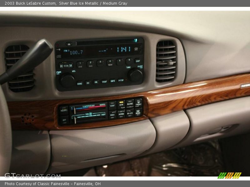 Silver Blue Ice Metallic / Medium Gray 2003 Buick LeSabre Custom