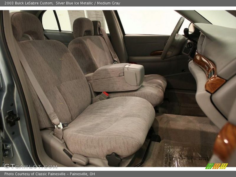 Silver Blue Ice Metallic / Medium Gray 2003 Buick LeSabre Custom