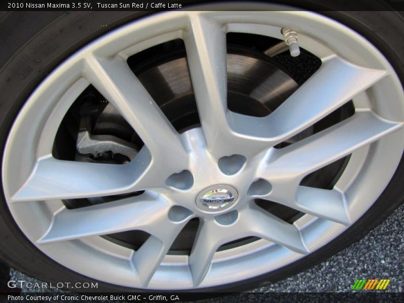 Tuscan Sun Red / Caffe Latte 2010 Nissan Maxima 3.5 SV