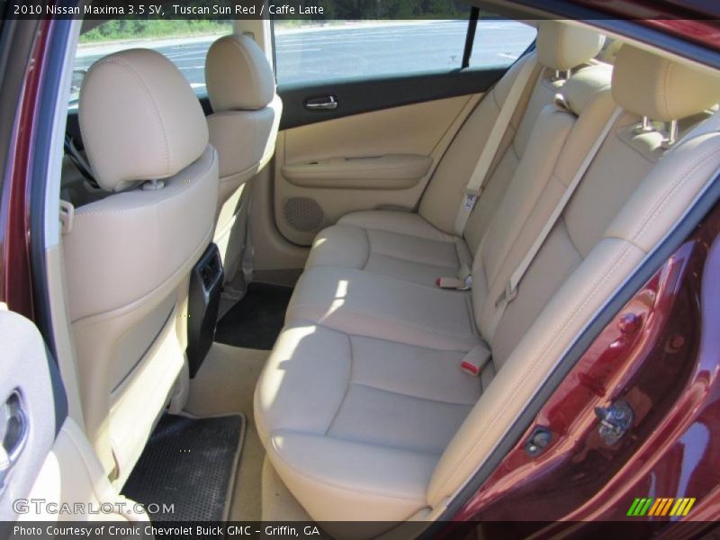Tuscan Sun Red / Caffe Latte 2010 Nissan Maxima 3.5 SV