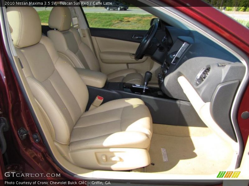 Tuscan Sun Red / Caffe Latte 2010 Nissan Maxima 3.5 SV