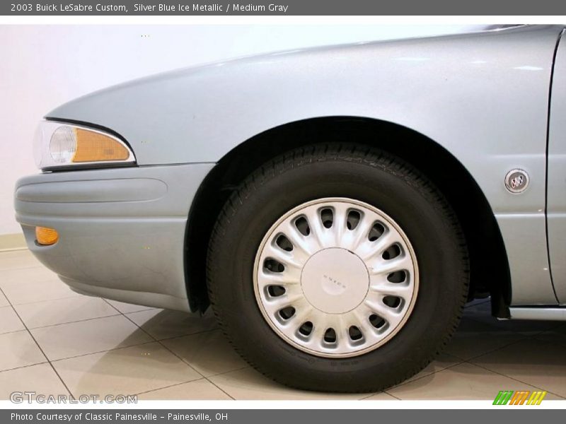 Silver Blue Ice Metallic / Medium Gray 2003 Buick LeSabre Custom