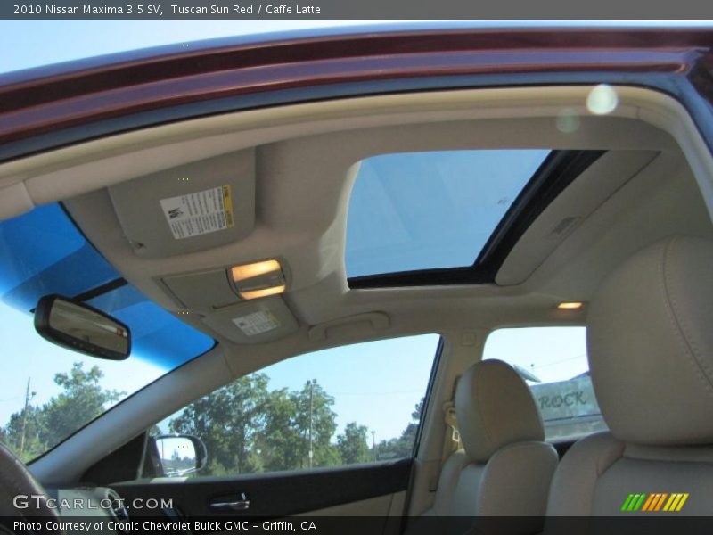 Tuscan Sun Red / Caffe Latte 2010 Nissan Maxima 3.5 SV
