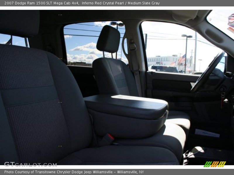 Inferno Red Crystal Pearl / Medium Slate Gray 2007 Dodge Ram 1500 SLT Mega Cab 4x4