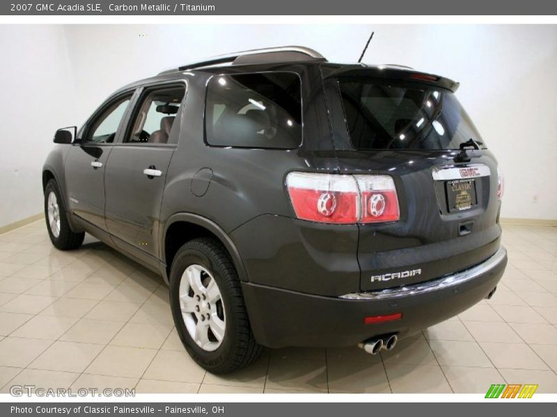 Carbon Metallic / Titanium 2007 GMC Acadia SLE