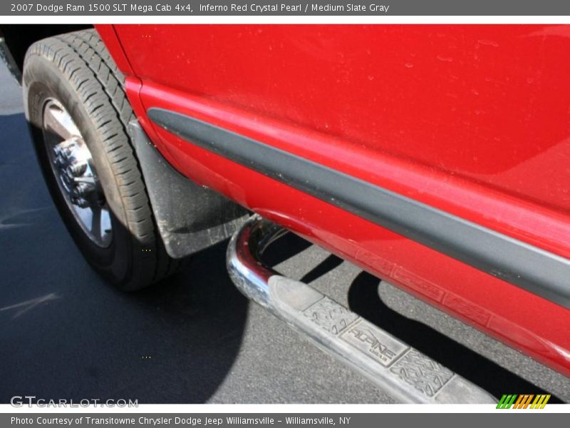 Inferno Red Crystal Pearl / Medium Slate Gray 2007 Dodge Ram 1500 SLT Mega Cab 4x4