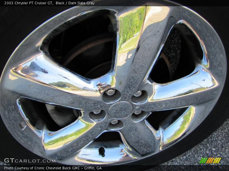 Black / Dark Slate Gray 2003 Chrysler PT Cruiser GT