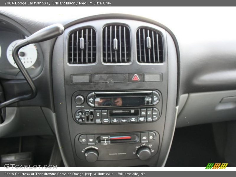 Brilliant Black / Medium Slate Gray 2004 Dodge Caravan SXT