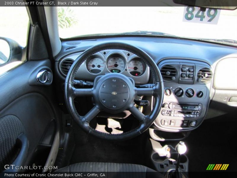 Black / Dark Slate Gray 2003 Chrysler PT Cruiser GT