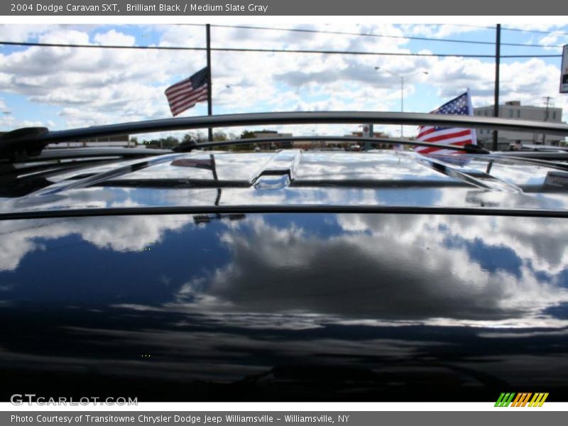 Brilliant Black / Medium Slate Gray 2004 Dodge Caravan SXT