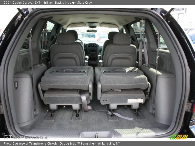 Brilliant Black / Medium Slate Gray 2004 Dodge Caravan SXT