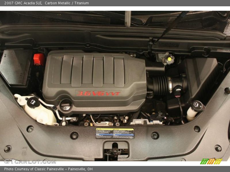 Carbon Metallic / Titanium 2007 GMC Acadia SLE