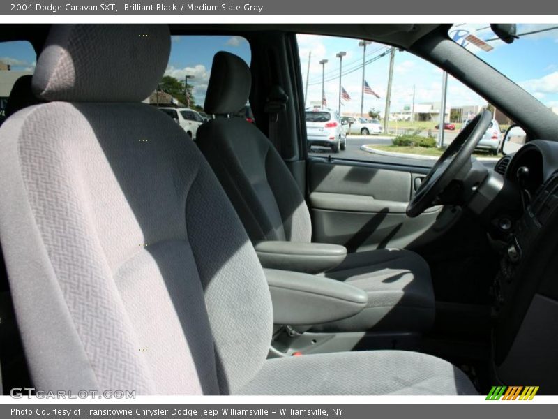 Brilliant Black / Medium Slate Gray 2004 Dodge Caravan SXT