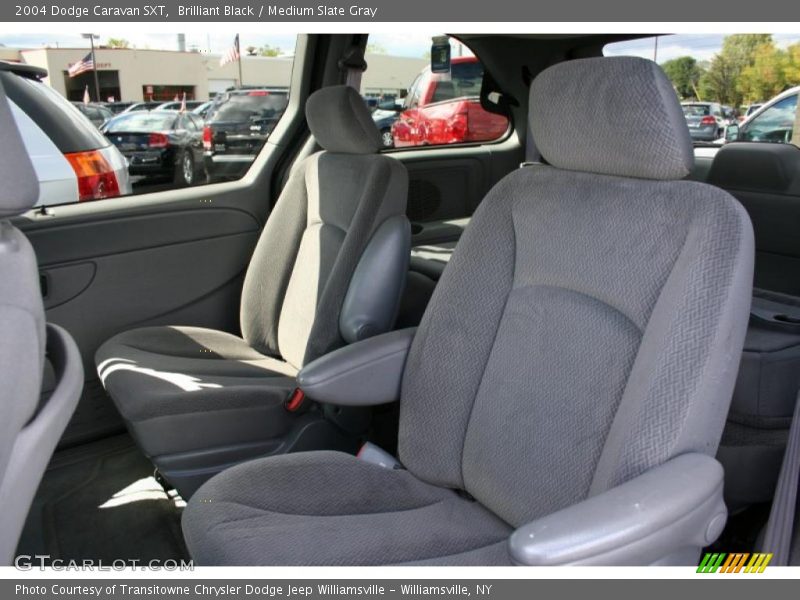 Brilliant Black / Medium Slate Gray 2004 Dodge Caravan SXT