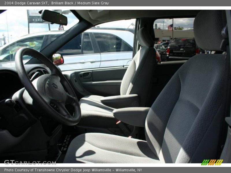 Brilliant Black / Medium Slate Gray 2004 Dodge Caravan SXT
