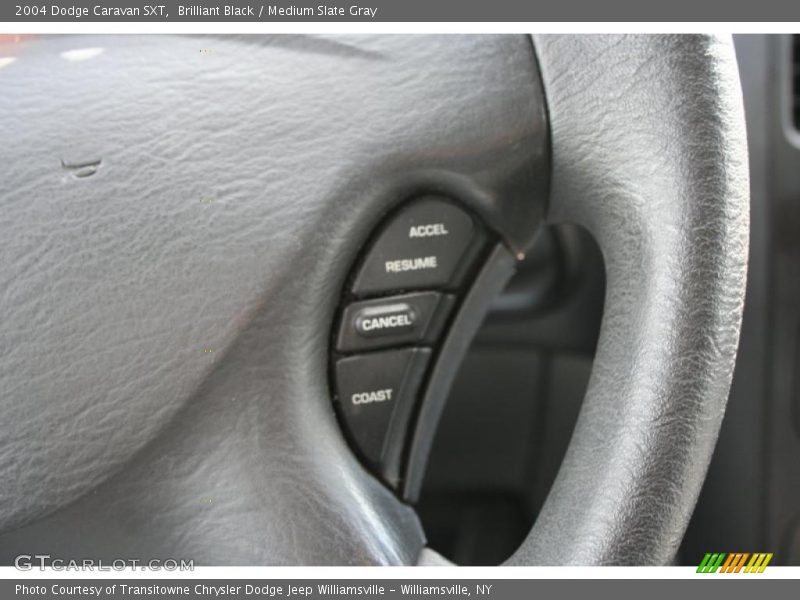 Brilliant Black / Medium Slate Gray 2004 Dodge Caravan SXT