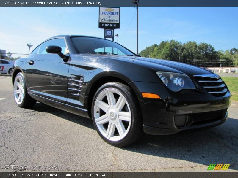 Black / Dark Slate Grey 2005 Chrysler Crossfire Coupe