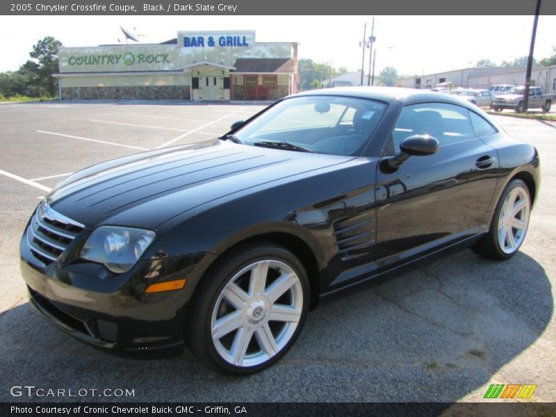 Black / Dark Slate Grey 2005 Chrysler Crossfire Coupe