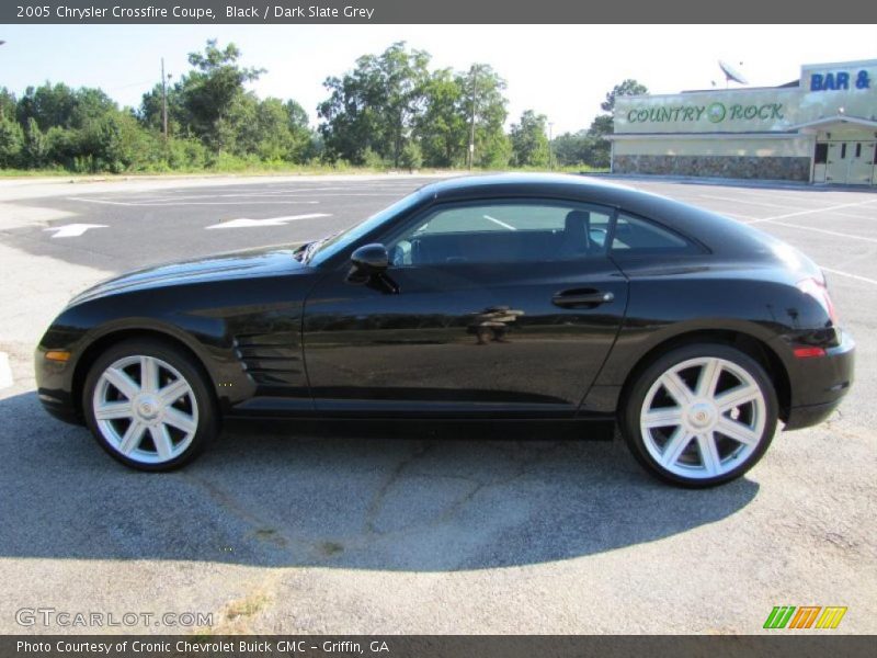 Black / Dark Slate Grey 2005 Chrysler Crossfire Coupe