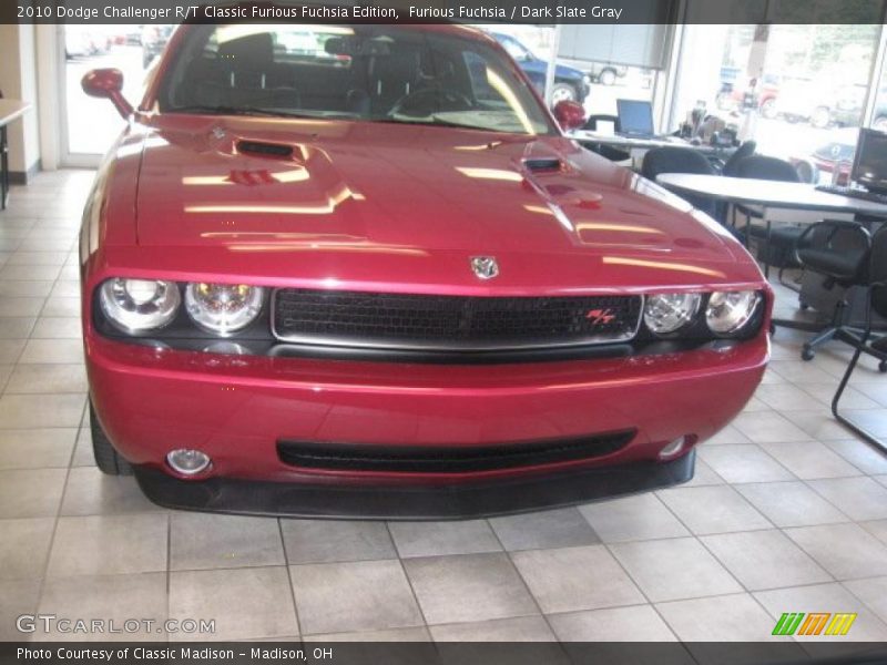 Furious Fuchsia / Dark Slate Gray 2010 Dodge Challenger R/T Classic Furious Fuchsia Edition
