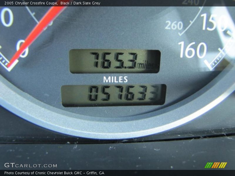 Black / Dark Slate Grey 2005 Chrysler Crossfire Coupe