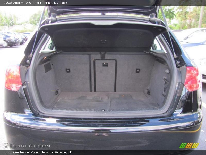 Brilliant Black / Black 2008 Audi A3 2.0T