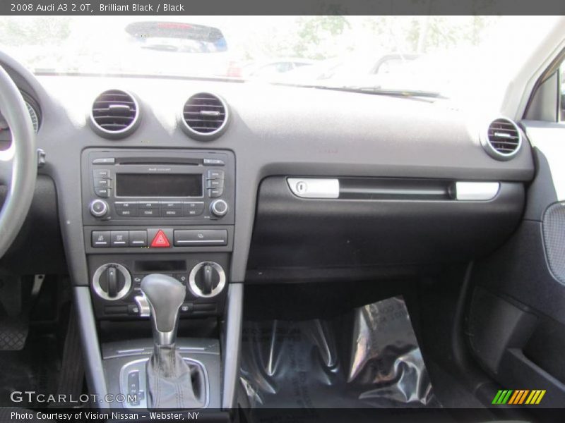 Brilliant Black / Black 2008 Audi A3 2.0T