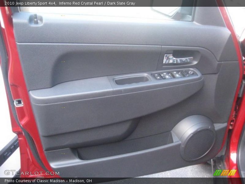 Inferno Red Crystal Pearl / Dark Slate Gray 2010 Jeep Liberty Sport 4x4